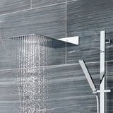 Hudson Reed Ultra Thin Fixed Head Shower 200x430mm Chrome HEAD47 LS3