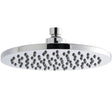 Nuie Round ABS Fixed Head Shower 200mm Chrome HEAD49