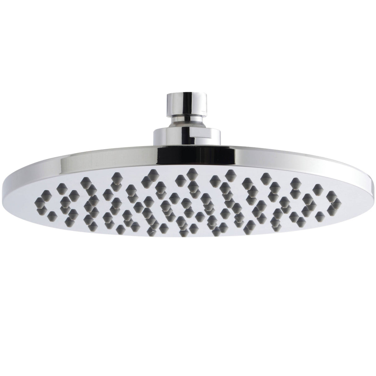Nuie Round ABS Fixed Head Shower 200mm Chrome HEAD49
