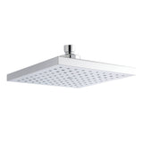 Nuie Square ABS Fixed Head Shower 200x200mm Chrome HEAD50