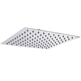 Hudson Reed Slim Square Fixed Head Shower 300x300mm Chrome HEAD58