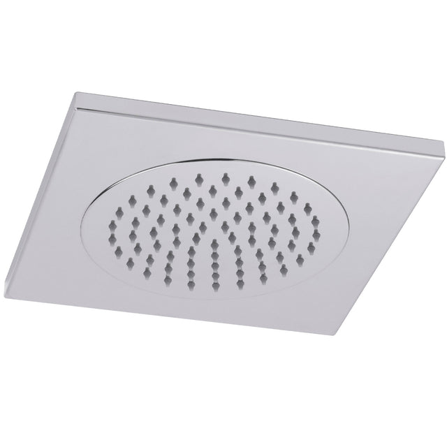 Hudson Reed Square Ceiling Tile Fixed Head Shower 270x270mm Chrome HEAD80