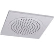 Hudson Reed Square Ceiling Tile Fixed Head Shower 370x370mm Chrome HEAD81