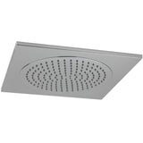 Hudson Reed Square Ceiling Tile Fixed Head Shower 500x500mm Chrome HEAD82
