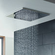 Hudson Reed Square Ceiling Tile Fixed Head Shower 500x500mm Chrome HEAD82 LS