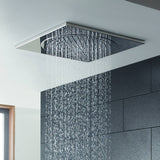 Hudson Reed Square Ceiling Tile Fixed Head Shower 500x500mm Chrome HEAD82 LS