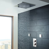 Hudson Reed Square Ceiling Tile Fixed Head Shower 500x500mm Chrome HEAD82 LS2