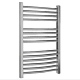 Nuie Bridge Curved Ladder Heated Towel Rail Chrome W500mm HK385
