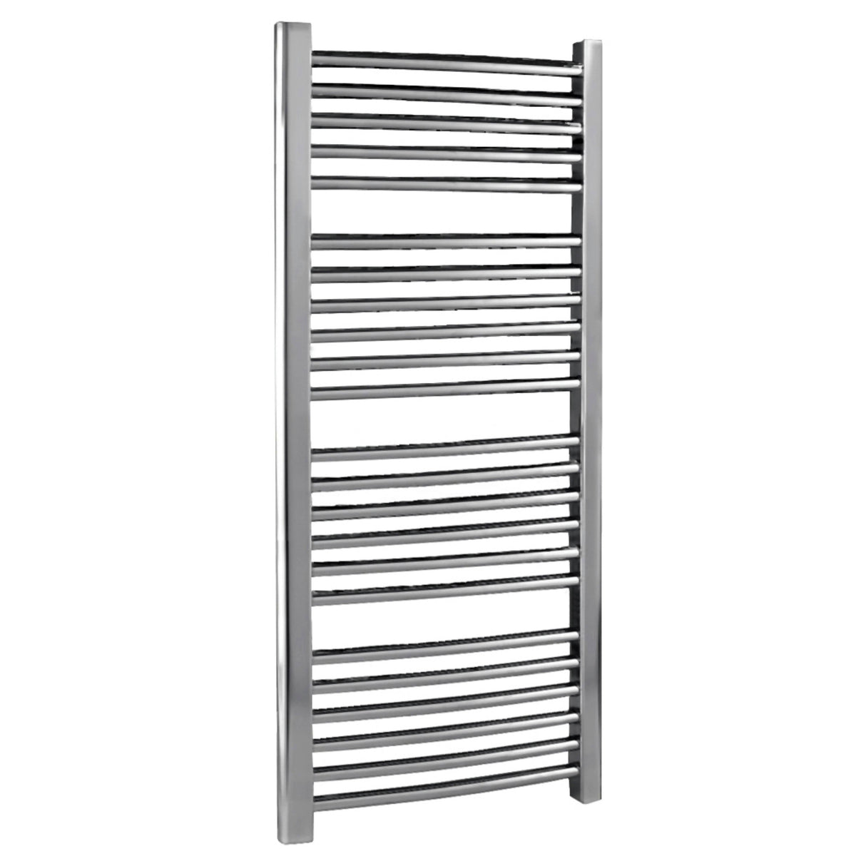 Nuie Bridge Curved Ladder Heated Towel Rail Chrome W500mm HK386