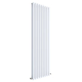 Nuie Revive Designer Vertical/Horizontal Double Panel Radiator H1800 x W354mm Gloss White HL326