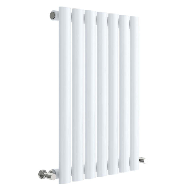 Nuie Revive Designer Horizontal Single Panel Radiator H600 x W412mm Gloss White HL337