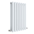 Nuie Revive Designer Horizontal Double Panel Radiator H600 x W412mm Gloss White HL337D