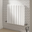 Nuie Revive Designer Horizontal Double Panel Radiator H600 x W586mm Gloss White HL338D LS