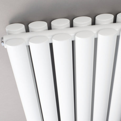 Nuie Revive Designer Vertical Double Panel Radiator H1500 x W354mm Gloss White HL368 LS