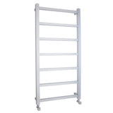 Nuie Eton Straight Heated Towel Rail With Square Tubes Chrome H1200mm HL376