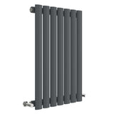 Nuie Revive Designer Horizontal Single Panel Radiator H600 x W412mm Anthracite HLA37