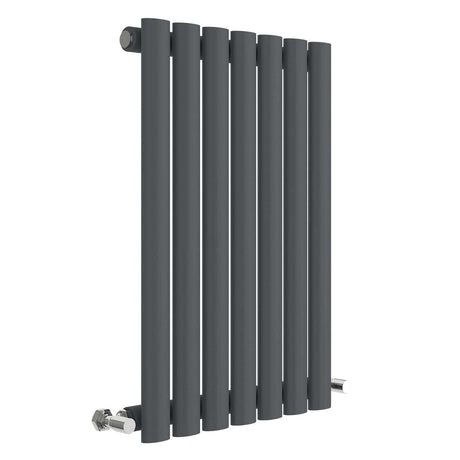 Nuie Revive Designer Horizontal Single Panel Radiator H600 x W412mm Anthracite HLA37
