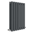 Nuie Revive Designer Horizontal Double Panel Radiator H600 x W412mm Anthracite HLA37D