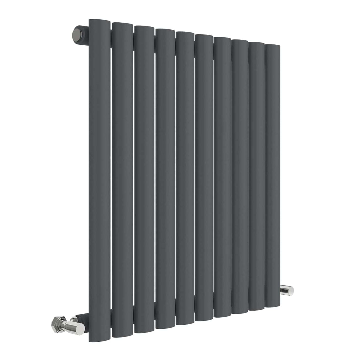 Nuie Revive Designer Horizontal Single Panel Radiator H600 x W586mm Anthracite HLA38