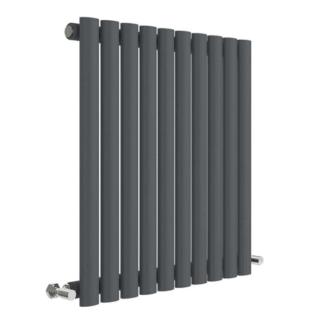 Nuie Revive Designer Horizontal Single Panel Radiator H600 x W586mm Anthracite HLA38