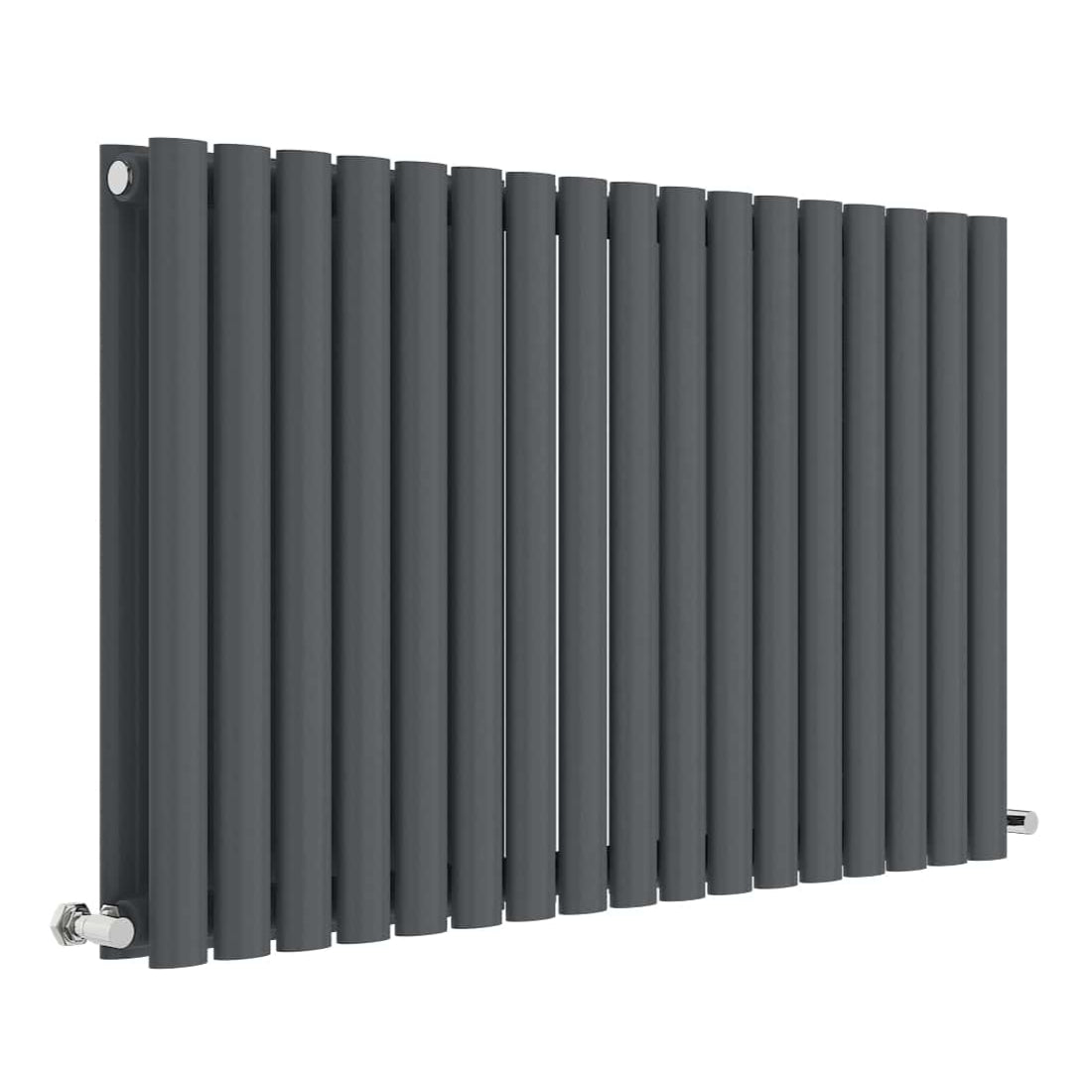 Nuie Revive Designer Horizontal Double Panel Radiator H600 x W992mm Anthracite HLA39D