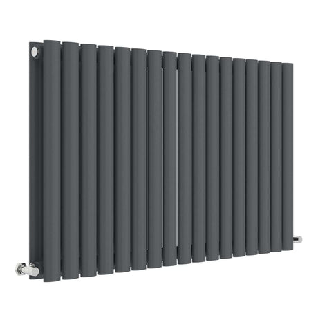 Nuie Revive Designer Horizontal Double Panel Radiator H600 x W992mm Anthracite HLA39D
