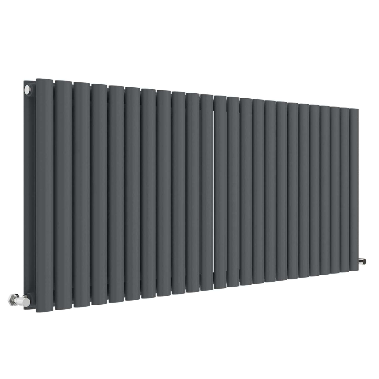 Nuie Revive Designer Horizontal Double Panel Radiator H600 x W1398mm Anthracite HLA40D