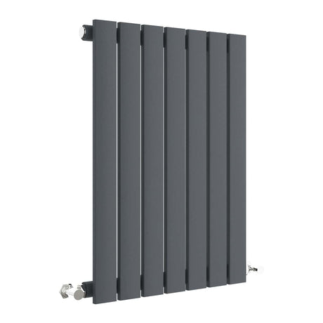 Nuie Sloane Designer Horizontal Single Panel Radiator H600 x W412mm Anthracite HLA54