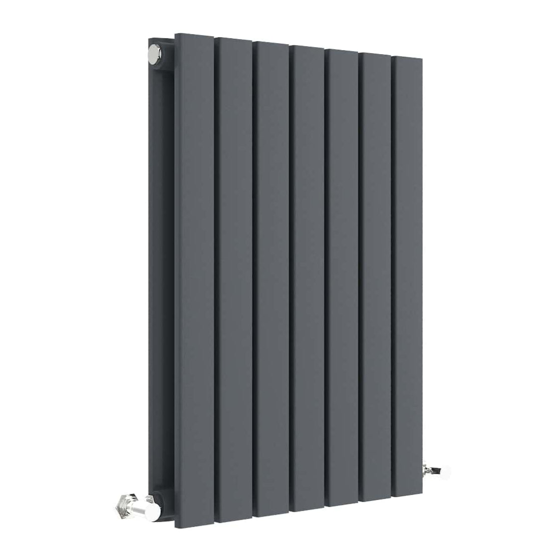 Nuie Sloane Designer Horizontal Double Panel Radiator H600 x W412mm Anthracite HLA54D