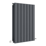 Nuie Sloane Designer Horizontal Double Panel Radiator H600 x W412mm Anthracite HLA54D