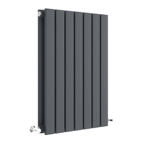 Nuie Sloane Designer Horizontal Double Panel Radiator H600 x W412mm Anthracite HLA54D