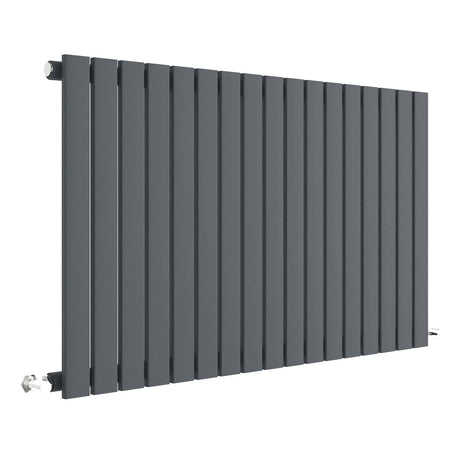 Nuie Sloane Designer Horizontal Single Panel Radiator H600 x W992mm Anthracite HLA56