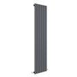 Nuie Sloane Designer Vertical Single Panel Radiator H1500 x W354mm Anthracite HLA71