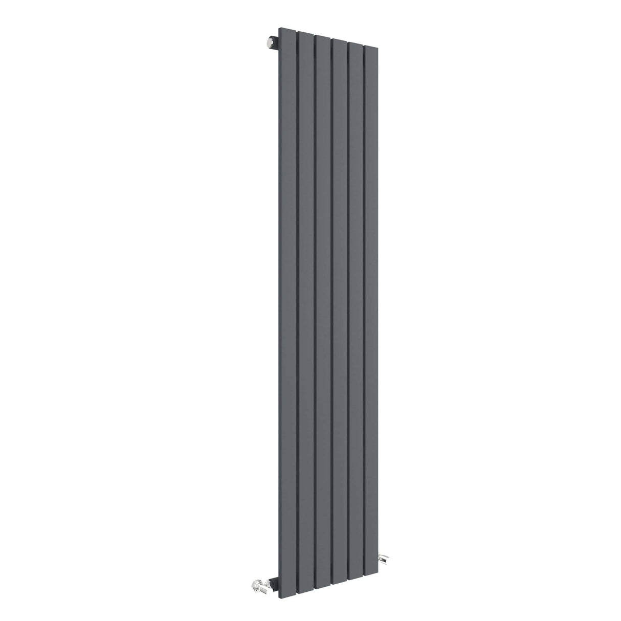 Nuie Sloane Designer Vertical Single Panel Radiator H1500 x W354mm Anthracite HLA71