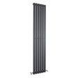 Nuie Sloane Designer Vertical Single Panel Radiator H1800 x W354mm Anthracite HLA72