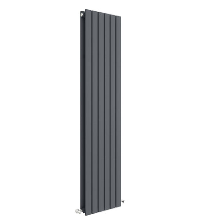 Nuie Sloane Designer Vertical Double Panel Radiator H1500 x W354mm Anthracite HLA73