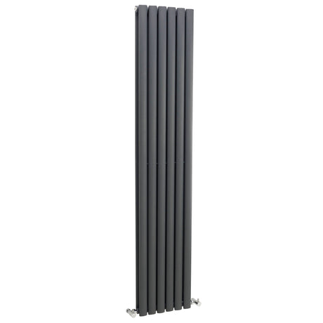 Nuie Revive Designer Vertical/Horizontal Double Panel Radiator H1800 x W354mm Anthracite HLA77
