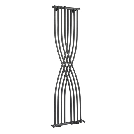 Nuie Xcite Designer Curved Vertical Double Panel Radiator H1775 x W450mm Anthracite HLA94