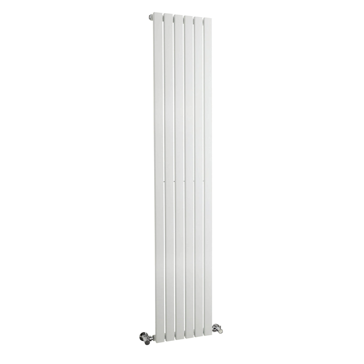 Nuie Sloane Designer Vertical Single Panel Radiator H1800 x W354mm Satin White HLW42