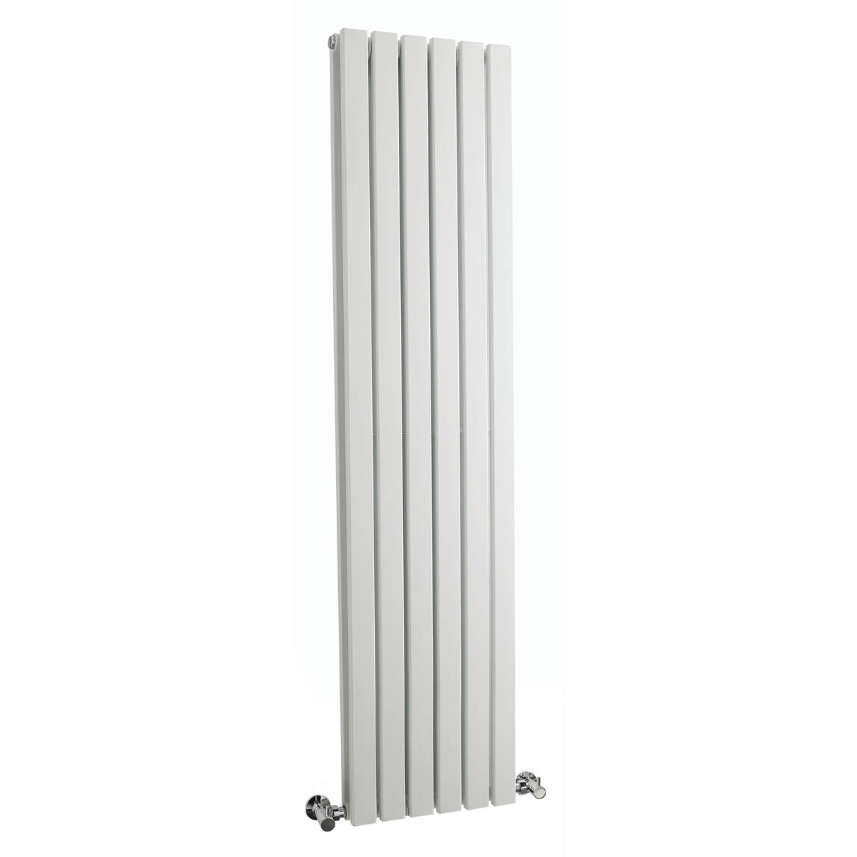 Nuie Sloane Designer Vertical Double Panel Radiator H1500 x W354mm Satin White HLW43