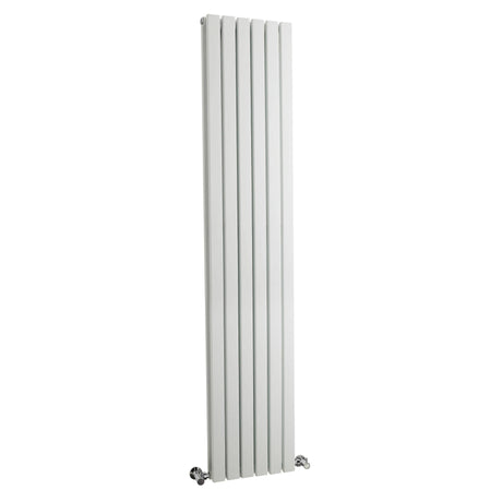 Nuie Sloane Designer Vertical Double Panel Radiator H1800 x W354mm White HLW44