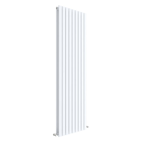 Nuie Sloane Designer Vertical Double Panel Radiator H1800 x W528mm Satin White HLW47D
