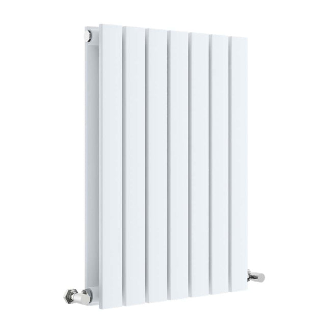 Nuie Sloane Designer Horizontal Double Panel Radiator H600 x W412mm Satin White HLW54D