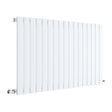 Nuie Sloane Designer Horizontal Single Panel Radiator H600 x W992mm Satin White HLW56