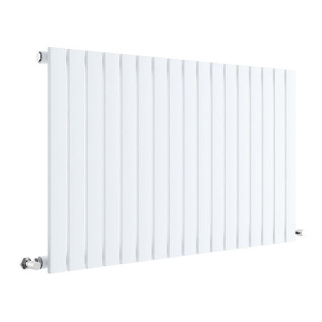 Nuie Sloane Designer Horizontal Single Panel Radiator H600 x W992mm Satin White HLW56