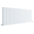 Nuie Sloane Designer Horizontal Double Panel Radiator H600 x W1572mm Satin White HLW60D
