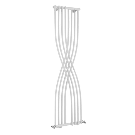 Nuie Xcite Designer Curved Vertical Double Panel Radiator H1775 x W450mm Gloss White HLW94