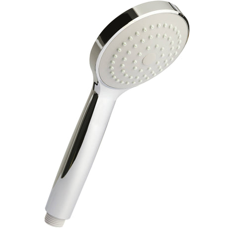 Nuie Minimalist Easy Clean Round Handset Low Pressure Chrome HO302