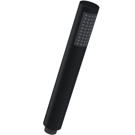 Nuie Round Handset Low Pressure Matt Black HO407