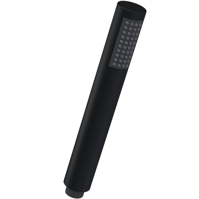 Nuie Round Handset Low Pressure Matt Black HO407